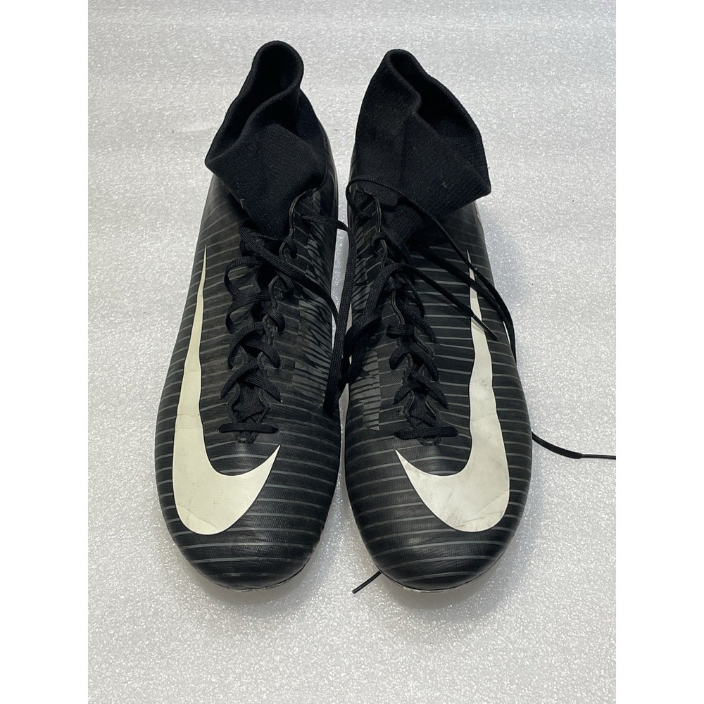 Nike Mercurial Victory VI DF FG 903609-002 US 12 Black boots Cleats mens
